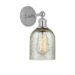 A thumbnail of the Innovations Lighting 616-1W-12-5 Caledonia Sconce Polished Chrome / Mica