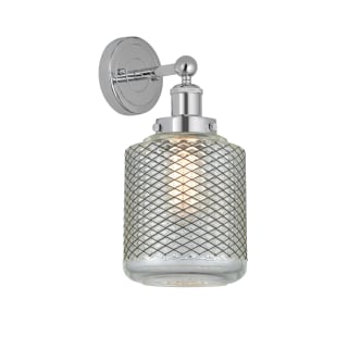 A thumbnail of the Innovations Lighting 616-1W-12-6 Stanton Sconce Polished Chrome / Clear Crackle