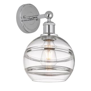 A thumbnail of the Innovations Lighting 616-1W 12 8 Rochester Sconce Polished Chrome / Clear