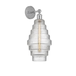 A thumbnail of the Innovations Lighting 616-1W-20-8 Cascade Sconce Polished Chrome / Clear