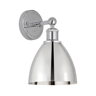 A thumbnail of the Innovations Lighting 616-1W-12-8 Plymouth Dome Sconce Polished Chrome