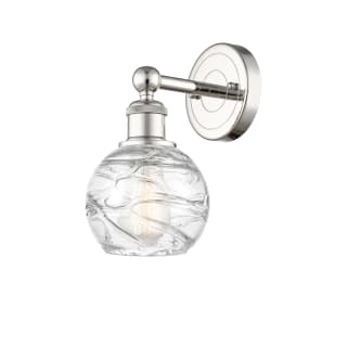 A thumbnail of the Innovations Lighting 616-1W-11-6 Athens Deco Swirl Sconce Polished Nickel / Clear Deco Swirl