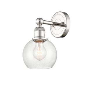 A thumbnail of the Innovations Lighting 616-1W-11-6 Athens Sconce Polished Nickel / Seedy