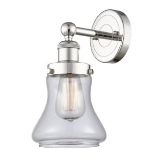 A thumbnail of the Innovations Lighting 616-1W-10-7 Bellmont Sconce Polished Nickel / Clear