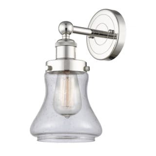 A thumbnail of the Innovations Lighting 616-1W-10-7 Bellmont Sconce Polished Nickel / Seedy