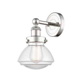 A thumbnail of the Innovations Lighting 616-1W-10-7 Olean Sconce Polished Nickel / Clear