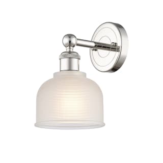 A thumbnail of the Innovations Lighting 616-1W-11-6 Dayton Sconce Polished Nickel / White