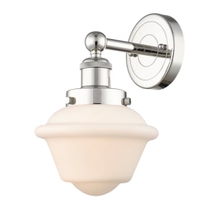 A thumbnail of the Innovations Lighting 616-1W-10-7 Oxford Sconce Polished Nickel / Matte White