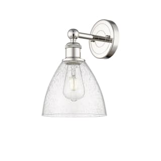 A thumbnail of the Innovations Lighting 616-1W-12-8 Bristol Sconce Polished Nickel / Seedy