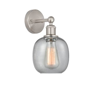 A thumbnail of the Innovations Lighting 616-1W-12-6 Belfast Sconce Brushed Satin Nickel / Seedy