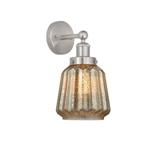 A thumbnail of the Innovations Lighting 616-1W-10-7 Chatham Sconce Brushed Satin Nickel / Clear