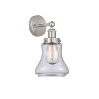 A thumbnail of the Innovations Lighting 616-1W-10-7 Bellmont Sconce Brushed Satin Nickel / Clear