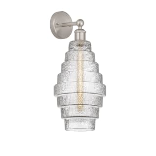 A thumbnail of the Innovations Lighting 616-1W-20-8 Cascade Sconce Satin Nickel / Clear