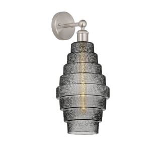 A thumbnail of the Innovations Lighting 616-1W-20-8 Cascade Sconce Satin Nickel / Smoked