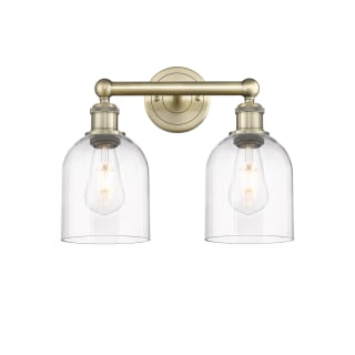 A thumbnail of the Innovations Lighting 616-2W 12 15 Bella Vanity Antique Brass / Clear