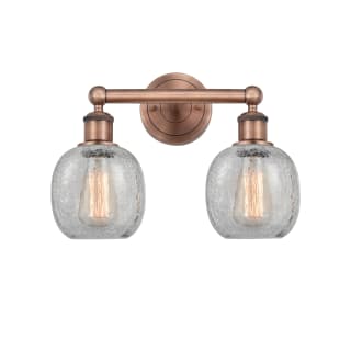 A thumbnail of the Innovations Lighting 616-2W-12-15 Belfast Vanity Antique Copper / Clear Crackle