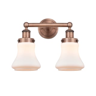 A thumbnail of the Innovations Lighting 616-2W-10-16 Bellmont Vanity Antique Copper / Matte White