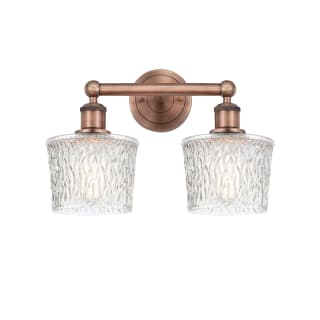 A thumbnail of the Innovations Lighting 616-2W-11-16 Niagra Vanity Antique Copper / Clear