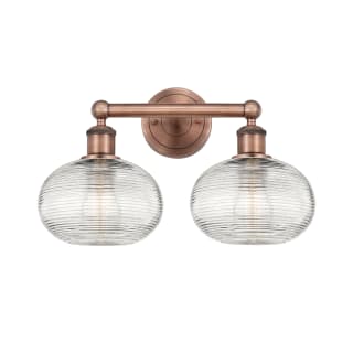 A thumbnail of the Innovations Lighting 616-2W 11 17 Ithaca Vanity Antique Copper