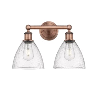 A thumbnail of the Innovations Lighting 616-2W-12-17 Bristol Vanity Antique Copper / Seedy