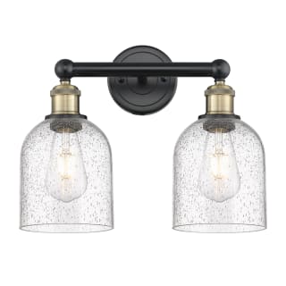 A thumbnail of the Innovations Lighting 616-2W 12 15 Bella Vanity Black Antique Brass / Seedy