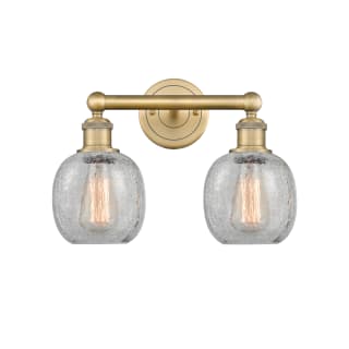 A thumbnail of the Innovations Lighting 616-2W-12-15 Belfast Vanity Brushed Brass / Clear Crackle