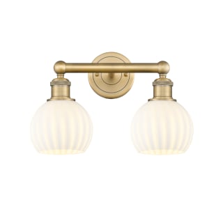 A thumbnail of the Innovations Lighting 616-2W 10 15 White Venetian Vanity Brushed Brass