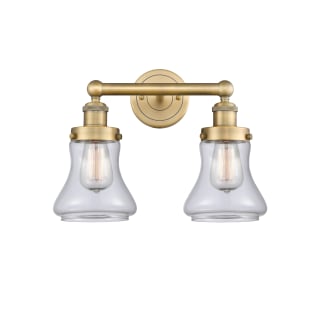 A thumbnail of the Innovations Lighting 616-2W-10-16 Bellmont Vanity Brushed Brass / Clear