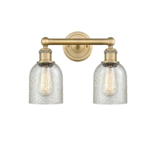 A thumbnail of the Innovations Lighting 616-2W-12-14 Caledonia Vanity Brushed Brass / Mica