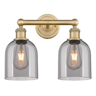 A thumbnail of the Innovations Lighting 616-2W 12 15 Bella Vanity Brushed Brass / Light Smoke