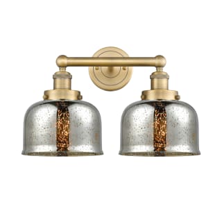 A thumbnail of the Innovations Lighting 616-2W-10-16-L Bell Vanity Brushed Brass / Silver Plated Mercury