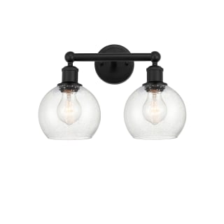 A thumbnail of the Innovations Lighting 616-2W-11-15 Athens Vanity Matte Black / Seedy