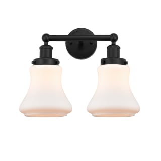 A thumbnail of the Innovations Lighting 616-2W-10-16 Bellmont Vanity Matte Black / Matte White