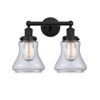 A thumbnail of the Innovations Lighting 616-2W-10-16 Bellmont Vanity Matte Black / Clear