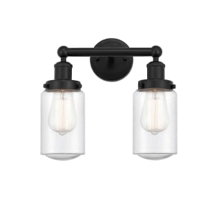 A thumbnail of the Innovations Lighting 616-2W-10-16 Dover Vanity Matte Black / Seedy