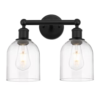 A thumbnail of the Innovations Lighting 616-2W 12 15 Bella Vanity Matte Black / Clear