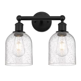 A thumbnail of the Innovations Lighting 616-2W 12 15 Bella Vanity Matte Black / Seedy