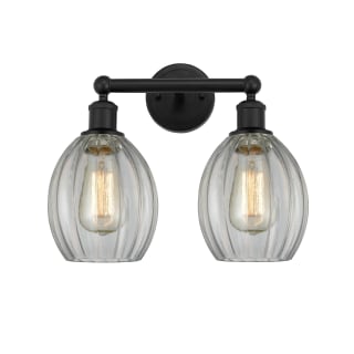 A thumbnail of the Innovations Lighting 616-2W-13-15 Eaton Vanity Matte Black / Clear