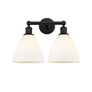 A thumbnail of the Innovations Lighting 616-2W-12-17 Bristol Vanity Matte Black / Matte White