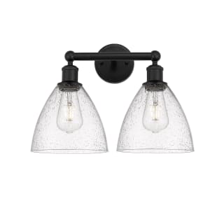 A thumbnail of the Innovations Lighting 616-2W-12-17 Bristol Vanity Matte Black / Seedy