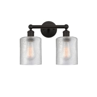 A thumbnail of the Innovations Lighting 616-2W-12-14 Cobbleskill Vanity Oil Rubbed Bronze / Clear