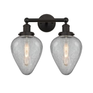 A thumbnail of the Innovations Lighting 616-2W-12-15 Geneseo Vanity Oil Rubbed Bronze / Clear Crackle