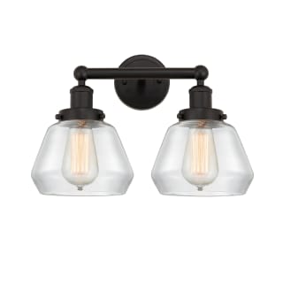 A thumbnail of the Innovations Lighting 616-2W-10-16 Fulton Vanity Oil Rubbed Bronze / Clear