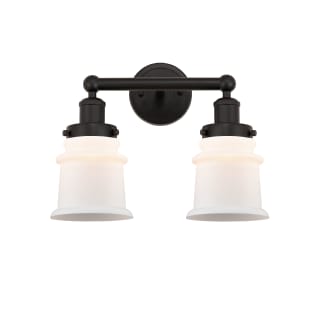 A thumbnail of the Innovations Lighting 616-2W-11-14 Canton Vanity Oil Rubbed Bronze / Matte White