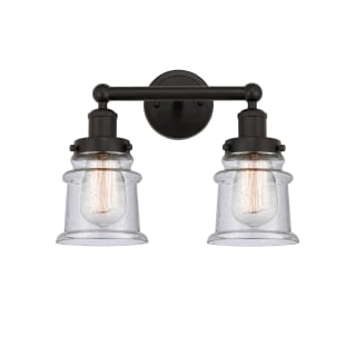 A thumbnail of the Innovations Lighting 616-2W-11-14 Canton Vanity Oil Rubbed Bronze / Seedy