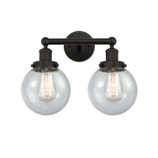 A thumbnail of the Innovations Lighting 616-2W-10-16 Beacon Vanity Oil Rubbed Bronze / Seedy