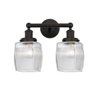 A thumbnail of the Innovations Lighting 616-2W-12-15 Colton Vanity Oil Rubbed Bronze / Clear Crackle