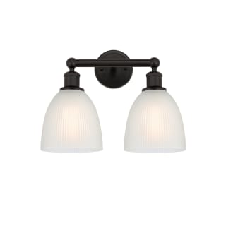 A thumbnail of the Innovations Lighting 616-2W-12-15 Castile Vanity Oil Rubbed Bronze / White