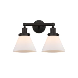 A thumbnail of the Innovations Lighting 616-2W-10-16-L Cone Vanity Oil Rubbed Bronze / Matte White