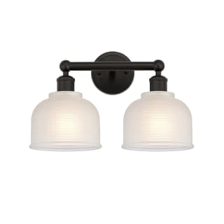 A thumbnail of the Innovations Lighting 616-2W-11-15 Dayton Vanity Oil Rubbed Bronze / White